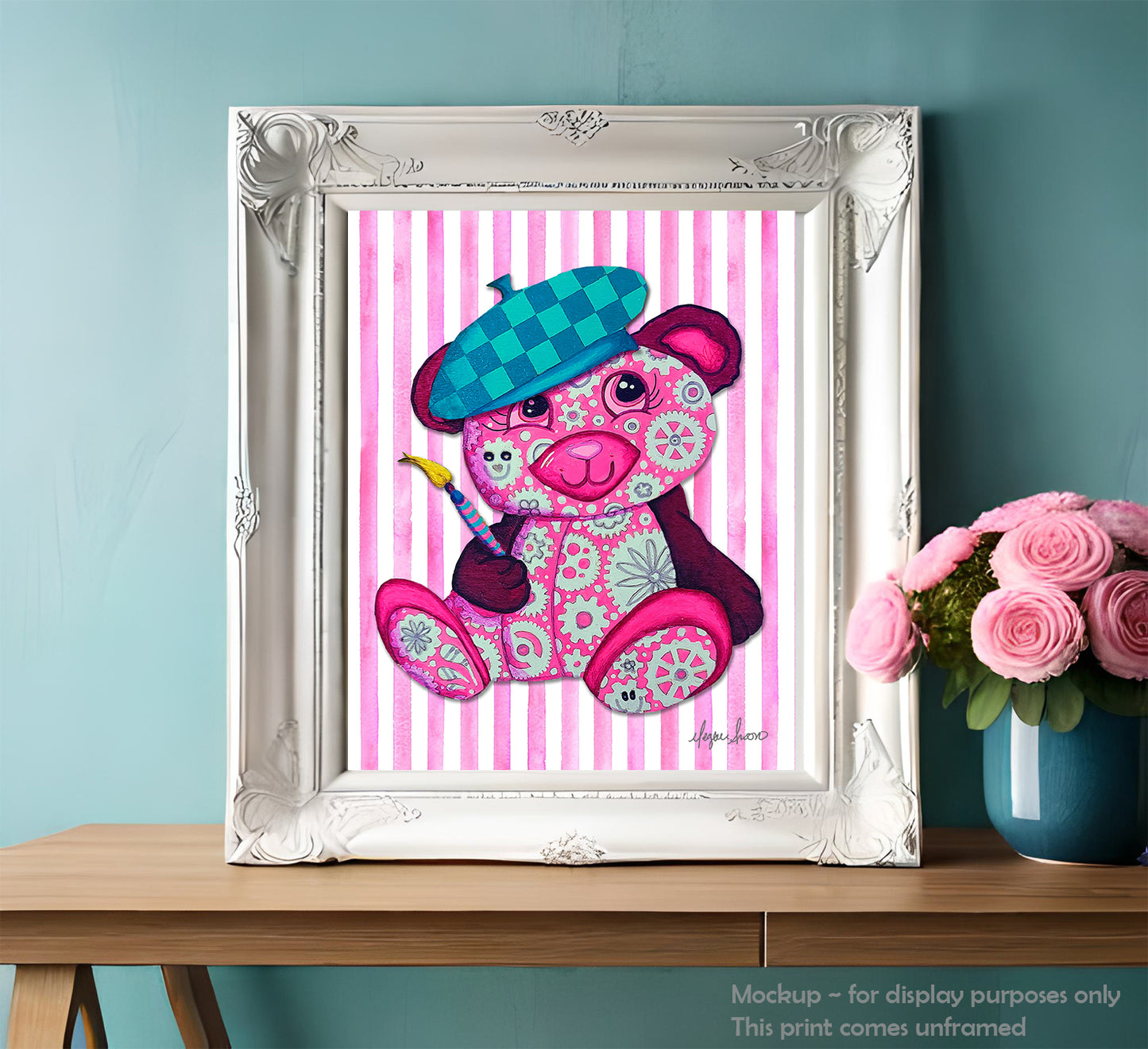 Limited Edition Print ~ "Artisia" Exclusive Geartopia Fine Art