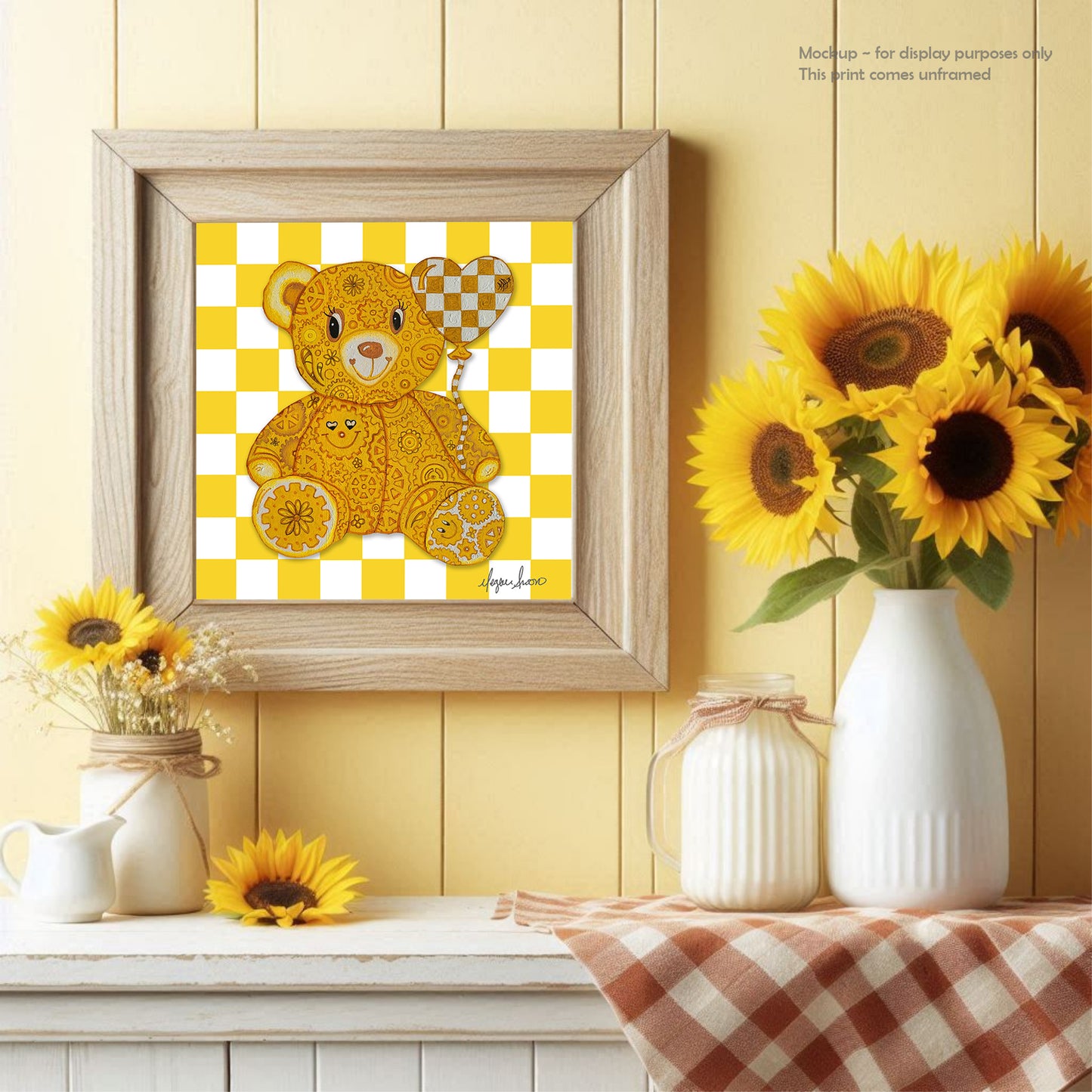 Limited Edition Print ~ "Happy" Exclusive Geartopia Fine Art
