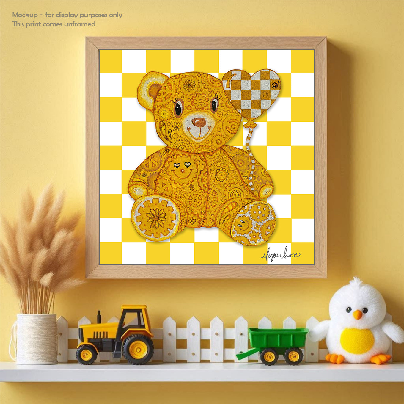 Limited Edition Print ~ "Happy" Exclusive Geartopia Fine Art