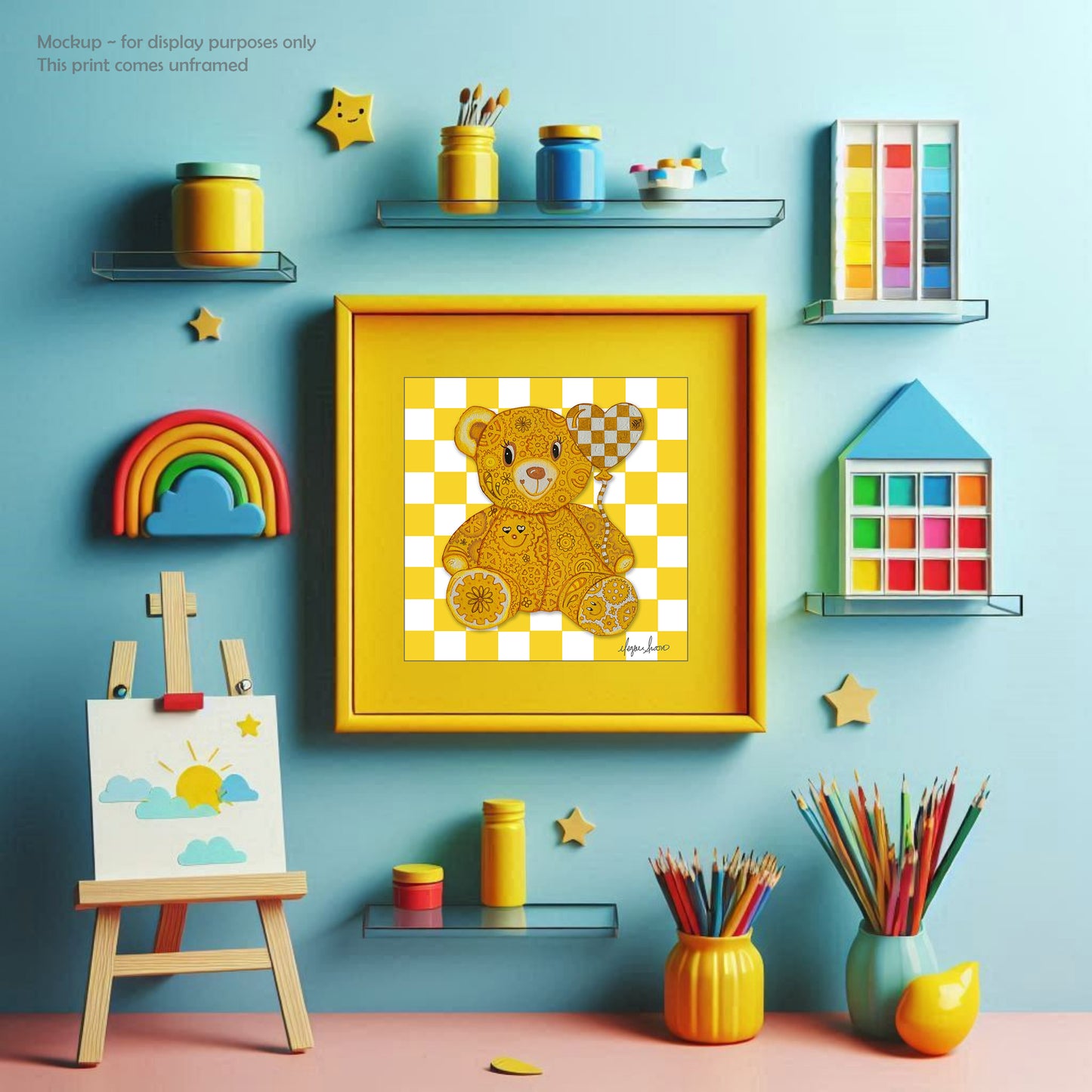 Limited Edition Print ~ "Happy" Exclusive Geartopia Fine Art