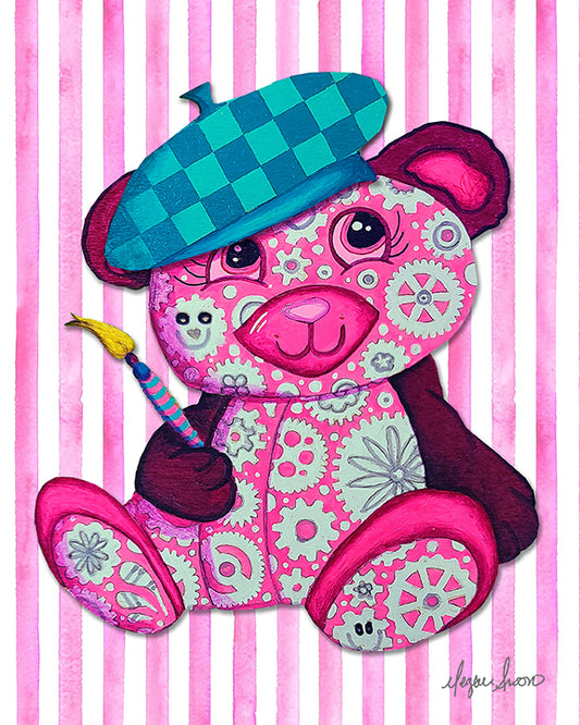 Limited Edition Print ~ "Artisia" Exclusive Geartopia Fine Art