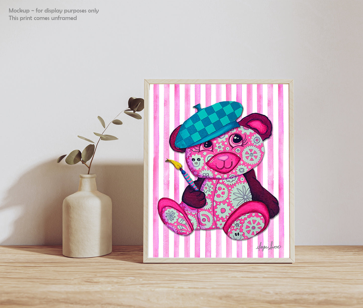 Limited Edition Print ~ "Artisia" Exclusive Geartopia Fine Art