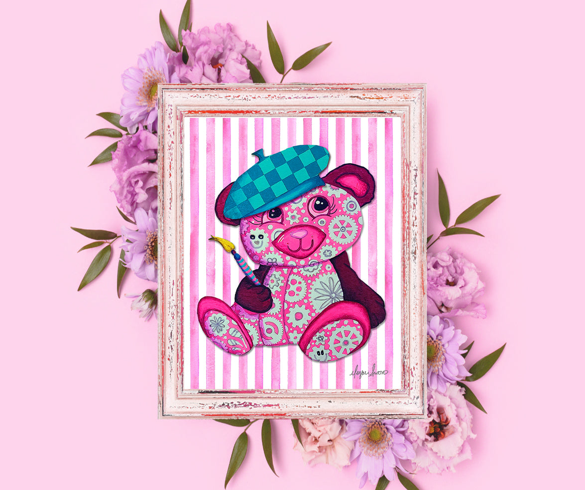 Limited Edition Print ~ "Artisia" Exclusive Geartopia Fine Art