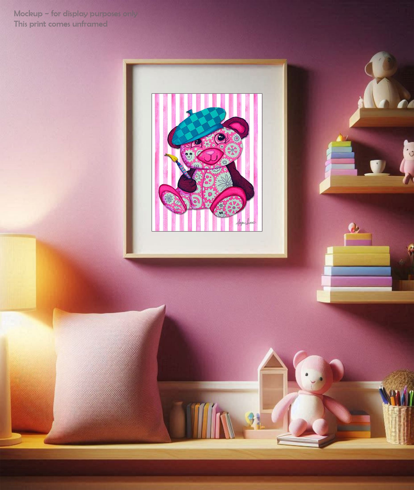 Limited Edition Print ~ "Artisia" Exclusive Geartopia Fine Art