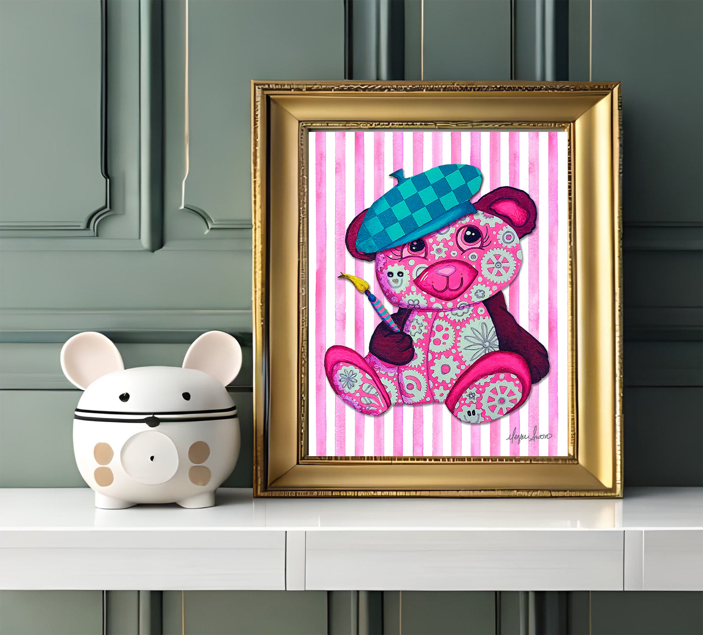 Limited Edition Print ~ "Artisia" Exclusive Geartopia Fine Art