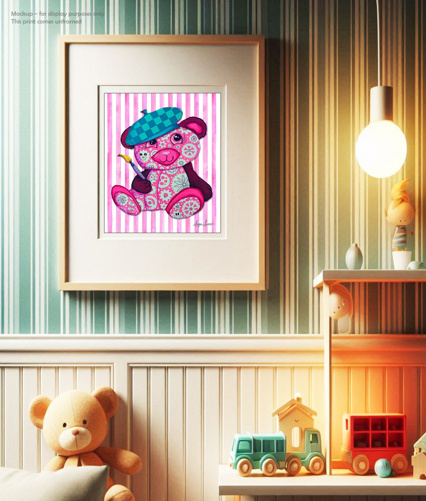 Limited Edition Print ~ "Artisia" Exclusive Geartopia Fine Art