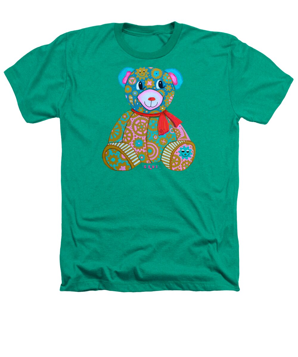 Geartopia GEAR BEAR Candy Original Handpainted PoP Art Teddy Bear Painting Kids Art by MeganAroon - Heathers T-Shirt