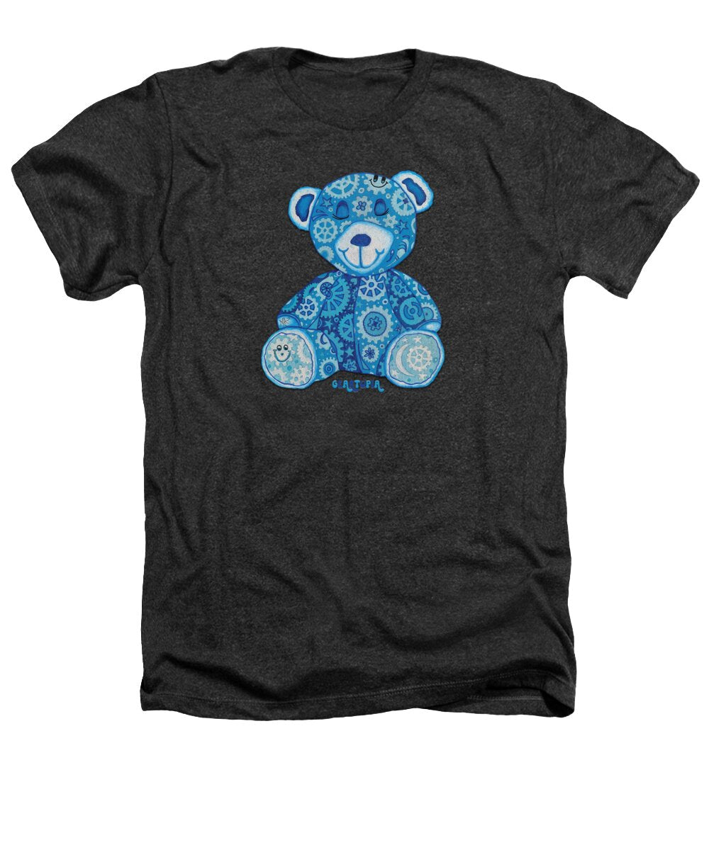 Geartopia GEAR BEAR Dreamy Original Handpainted PoP Art Teddy Bear Painting Nursery Art MeganAroon - Heathers T-Shirt