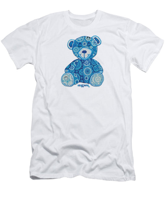 Geartopia GEAR BEAR Dreamy Original Handpainted PoP Art Teddy Bear Painting Nursery Art MeganAroon - T-Shirt