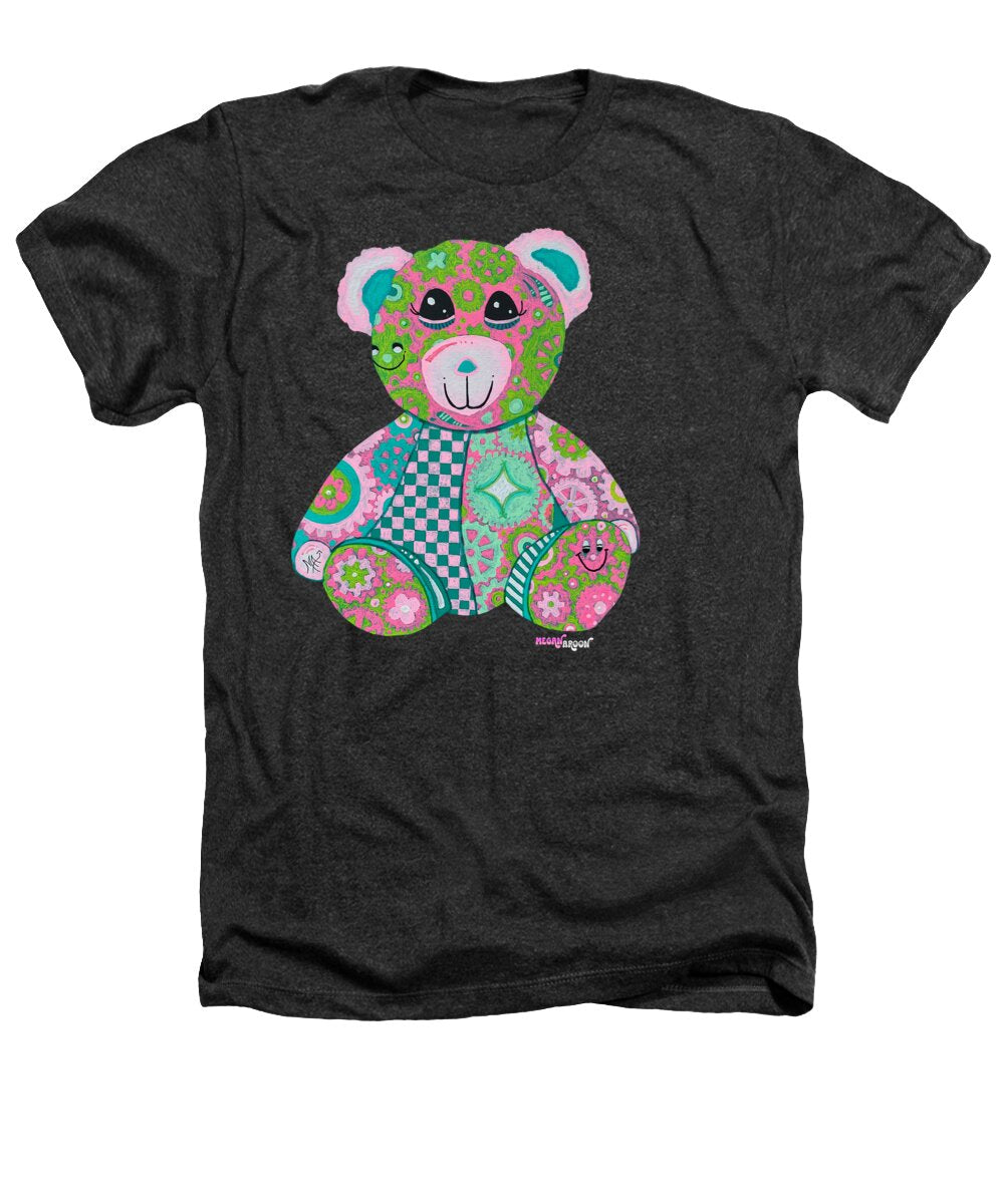 Geartopia GEAR BEAR Hope Original Handpainted PoP Art Teddy Bear Painting Nursery Art MeganAroon - Heathers T-Shirt